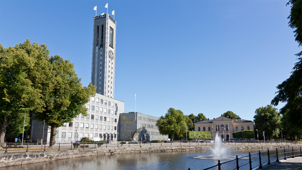 Överblick över Västerås